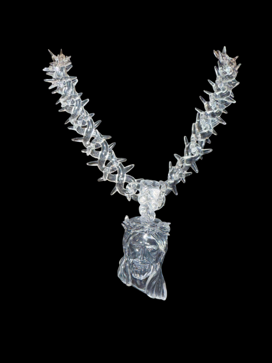 Acrylic Jesus Spike Chain