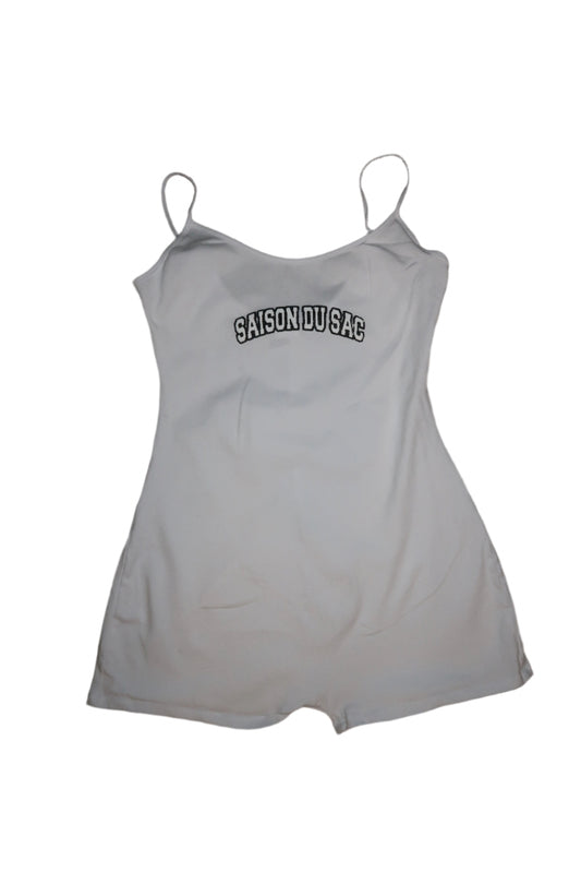 Saison du Sac White Signature Romper