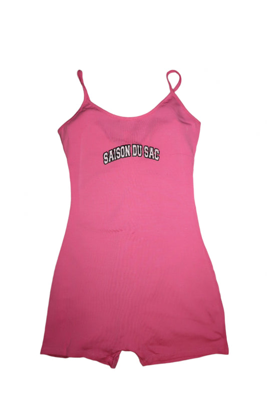 Saison du Sac Pink Signature Romper